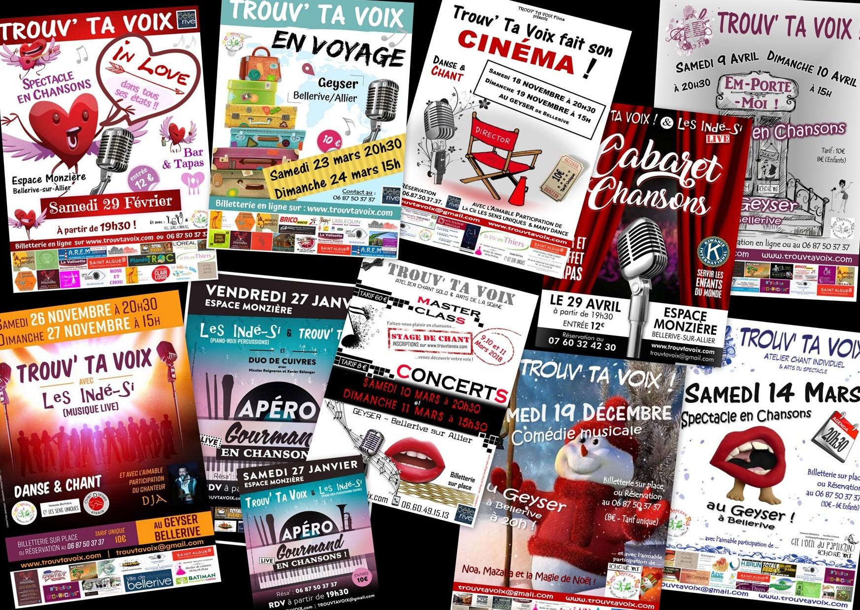 Mix affiches petit format 1